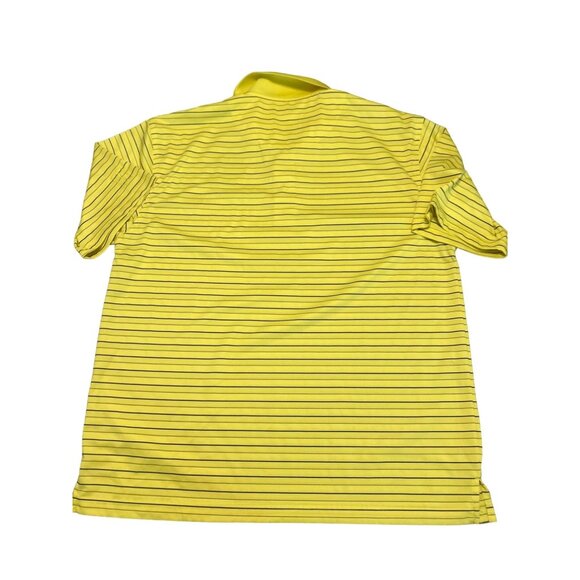 PGA TOUR Men's Short Sleeve Airflux Solid Mesh Polo Shirt Large - Picture 4 of 7